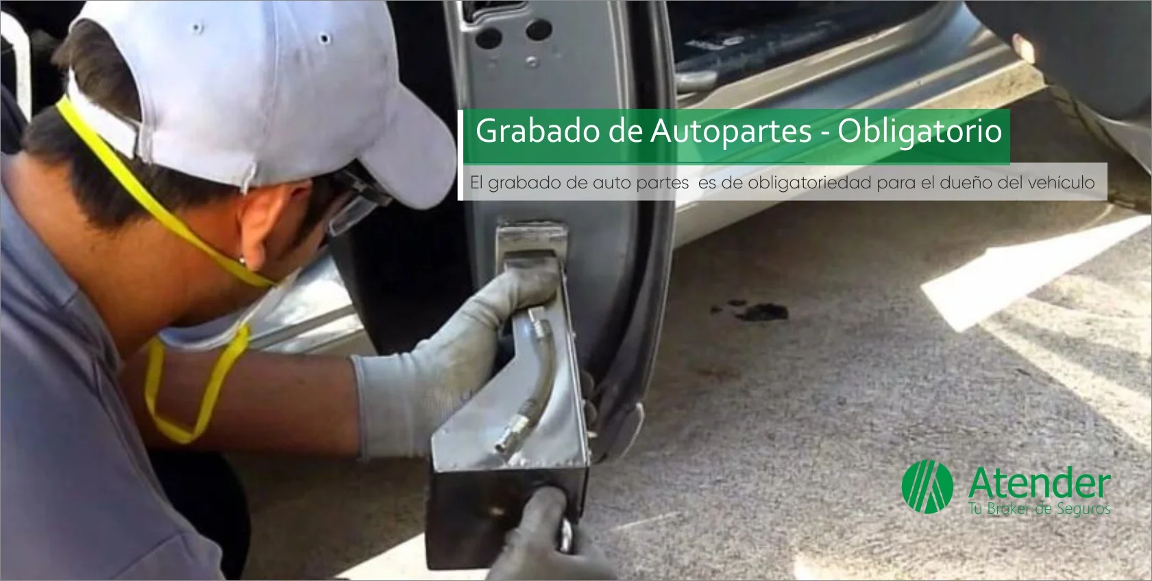 Grabado de Autopartes – Obligatorio