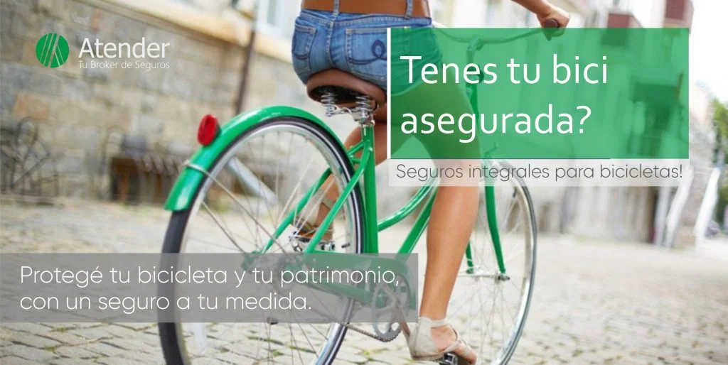 ¡Salí a pedalear tranquilo, asegurá tu bici!