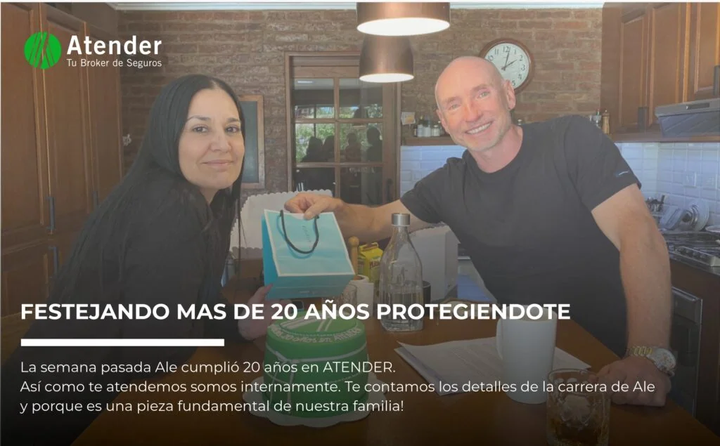 Celebrando los 20 años de Ale en Atender!